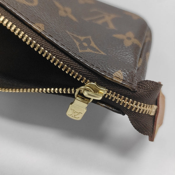 ACCESSOIRES Mini Monogram Coated Canvas Brown