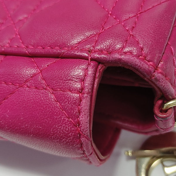 Cannage Lambskin Red