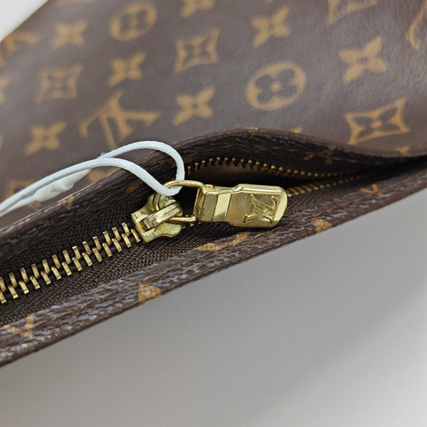 TOILET POCKET 26 Monogram Coated Canvas Brown
