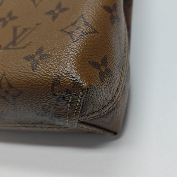 ATLANTIS BB Monogram Coated Canvas Brown