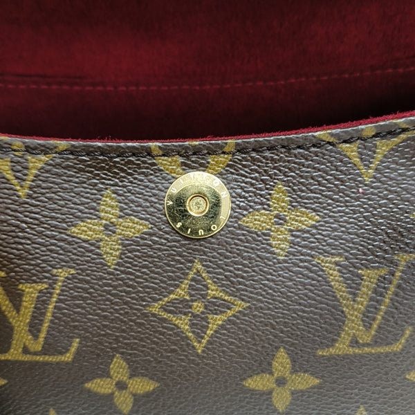 SONATINE Monogram Coated Canvas Brown