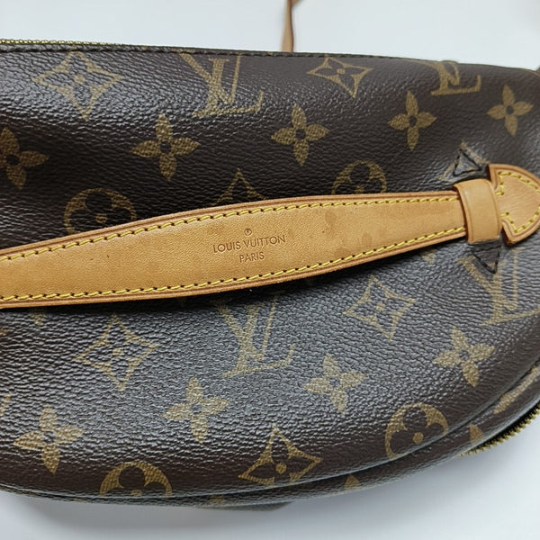 BUMBAG Monogram Coated Canvas Brown