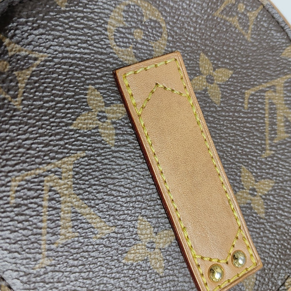 BOITE CHAPEAU Mini Monogram Coated Canvas Brown