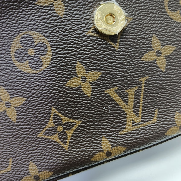 IVY Monogram Coated Canvas Brown
