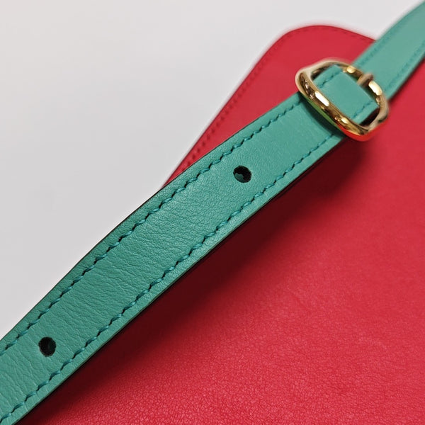 Quilted Calfskin Mini Red