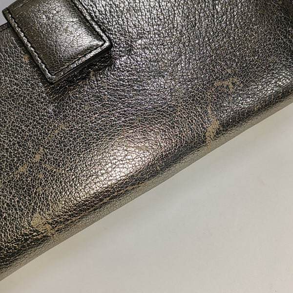 Calfskin Wallet Gray
