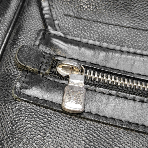 DANIEL MM Damier Graphite Coated Canvas Gray