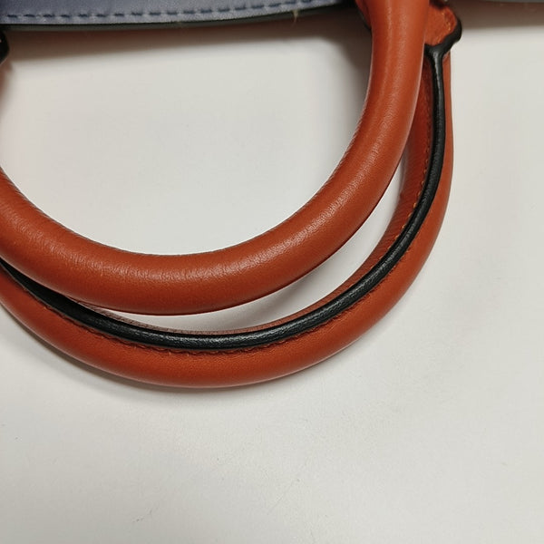 The Belt Large Calfskin Orange
