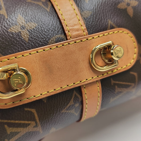 DUFFLE Monogram Coated Canvas Brown