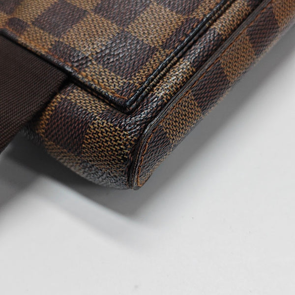 GÉRONIMOS Damier Ebene Coated Canvas Brown