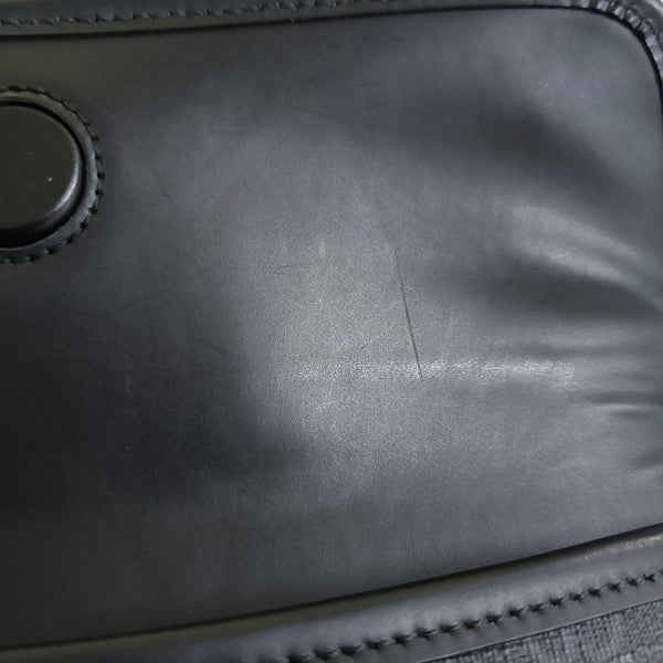 Neo Vintage Monogram Coated Canvas Black