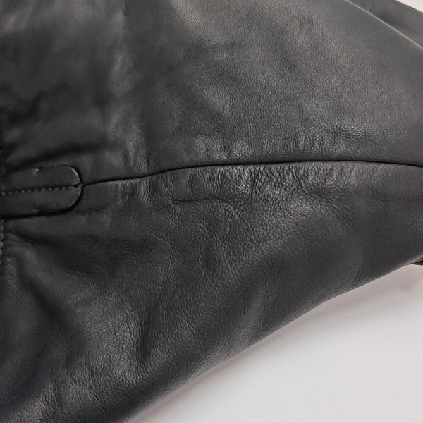Lambskin Tote Bag Black