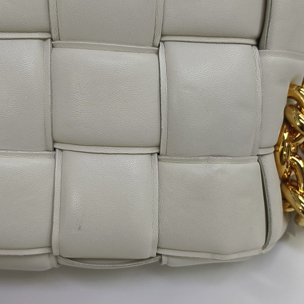Cassette Medium Lambskin White
