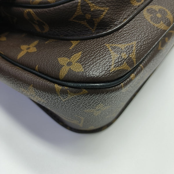 PASSY Monogram Coated Canvas Brown