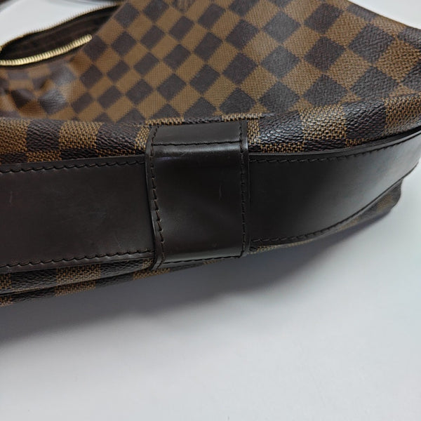 NAVIGLIO MM Damier Ebene Coated Canvas Brown