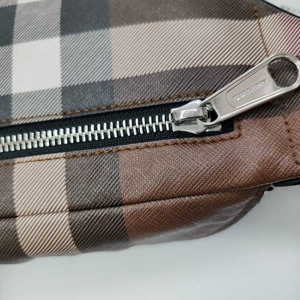 Coated Canvas Belt Bag Multicolor