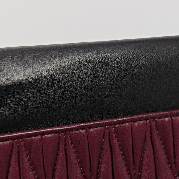 Crystal Quilted Lambskin Red
