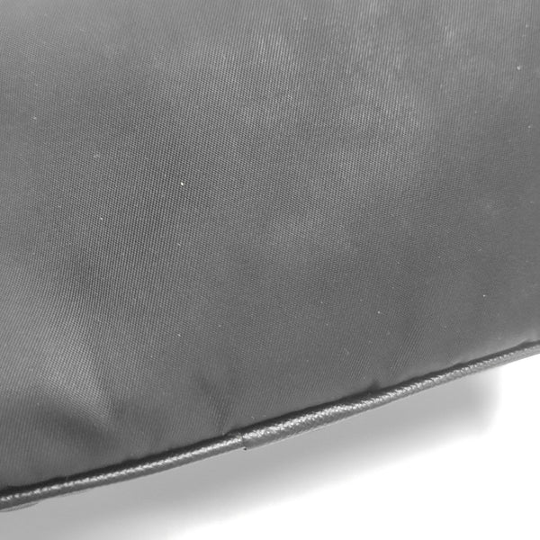 Nylon Top Handle Bag Black