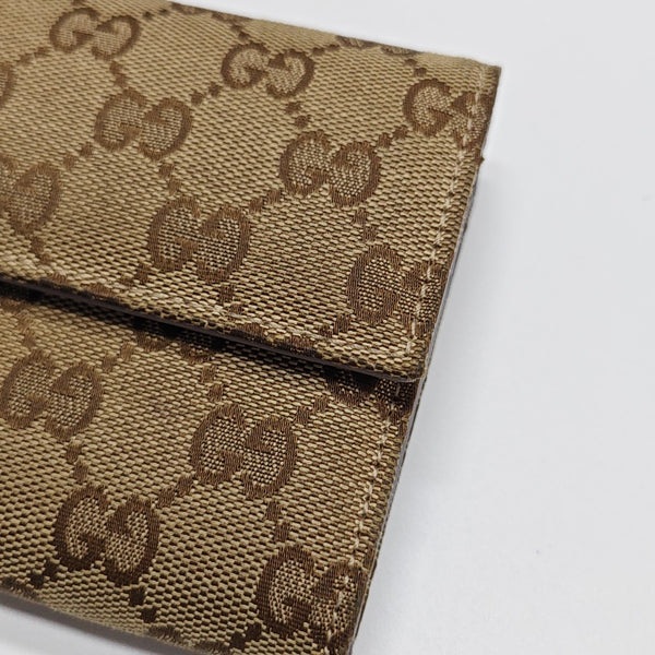 Monogram Canvas Wallet Brown