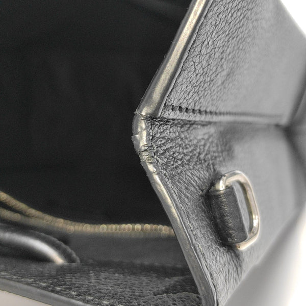 Shopping Bag Large Calfskin Black