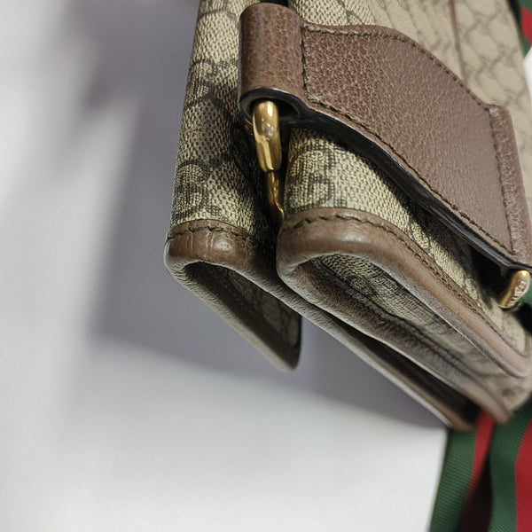 Neo Vintage Large Monogram Coated Canvas Brown