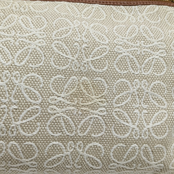 Anagram Small Monogram Canvas Beige