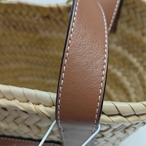 Basket Small Straw Beige