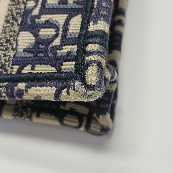 Book Tote Mini Canvas Blue
