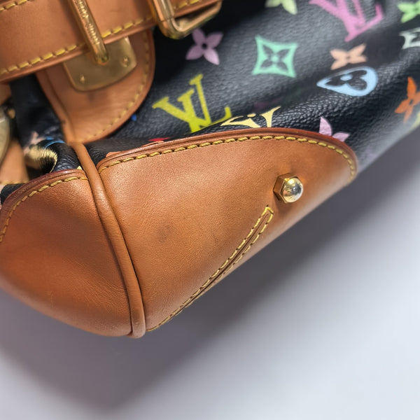 LV × TM CLAUDIA Monogram Coated Canvas Black