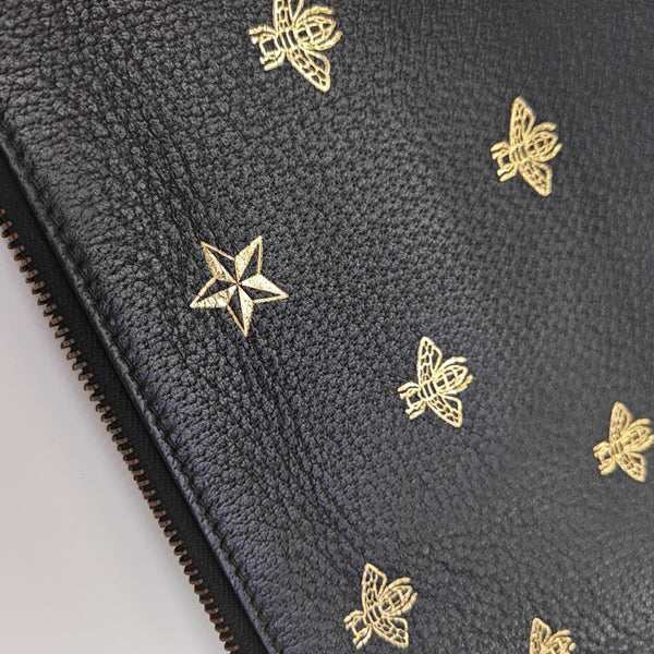 Calfskin Clutch Black
