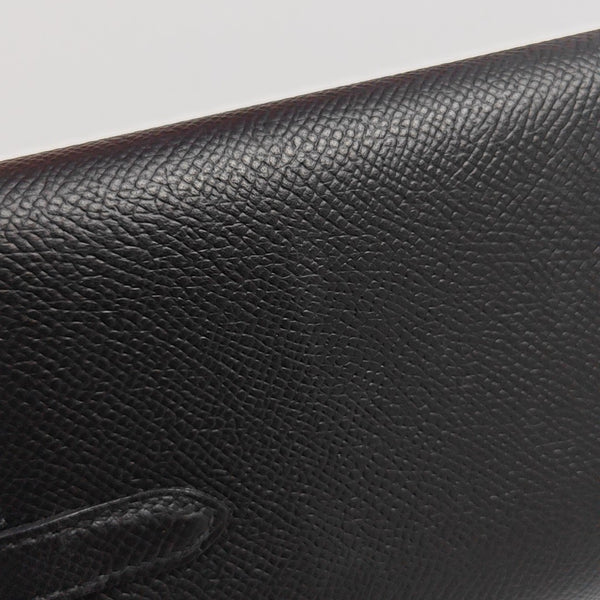 Kelly Epsom Black Wallet