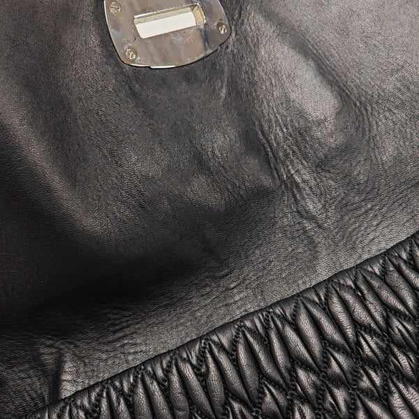 Crystal Lambskin Black