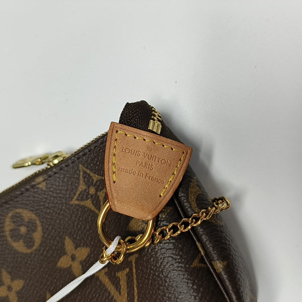 ACCESSOIRES Mini Monogram Coated Canvas Brown