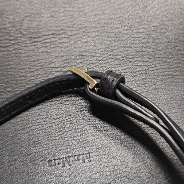 Calfskin Shoulder Bag Black