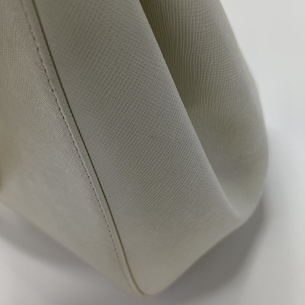 Calfskin Tote Bag Small White