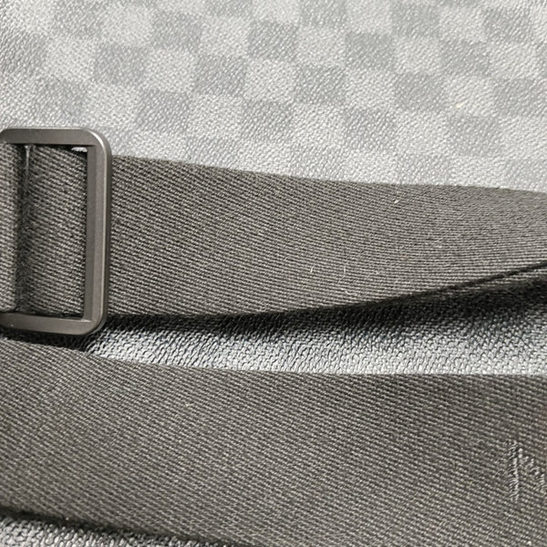 DANIEL Damier Graphite Coated Canvas Gray