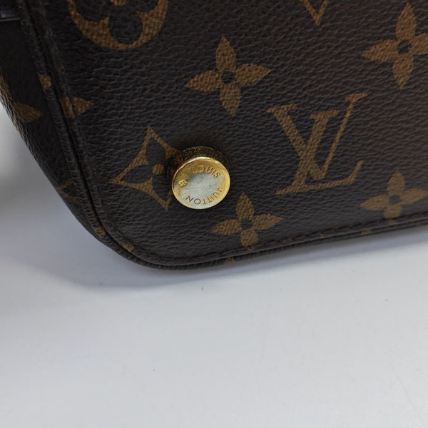 LOCKIT PM Monogram Coated Canvas Brown
