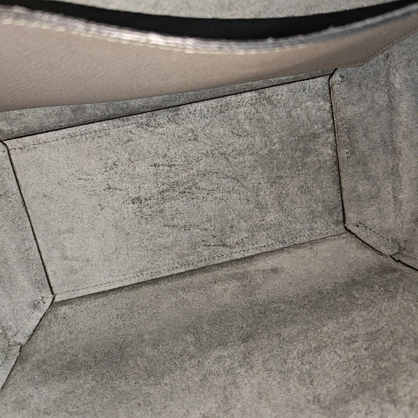 BELT Micro Calfskin Gray