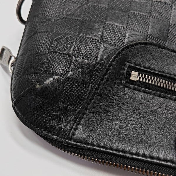PORTE-DOCUMENTS Damier Graphite Calfskin Black