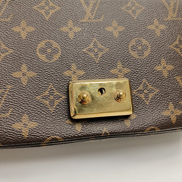 MARCEAU Monogram Coated Canvas Brown
