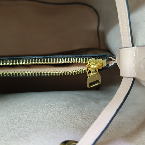 NÉONOÉ MM Damier Ebene Coated Canvas Brown