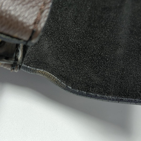 ONE HANDLE Monogram Coated Canvas Brown