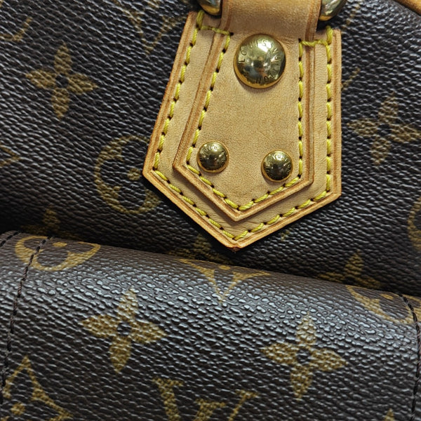 MANHATTAN PM Monogram Coated Canvas Brown