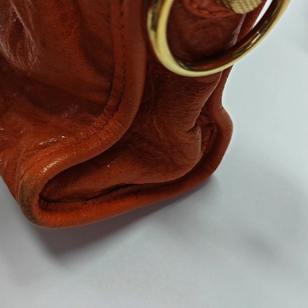 Classic City Mini Lambskin Orange