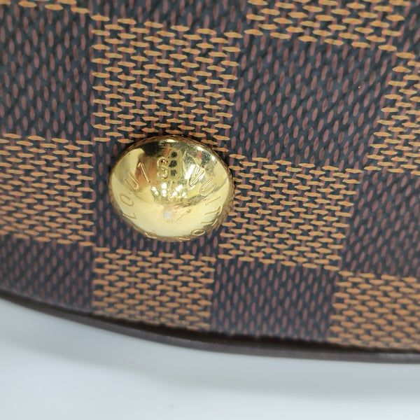 VERONA MM Damier Ebene Coated Canvas Brown