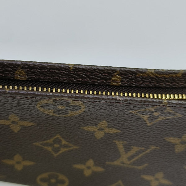 BUCKET Monogram Coated Canvas Brown