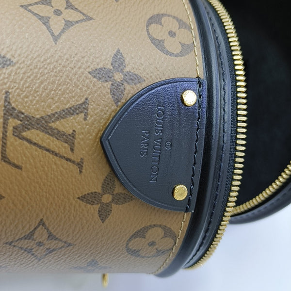 CANNES PM Monogram Coated Canvas Brown