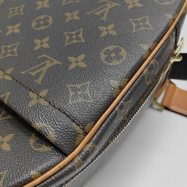 PACKALL Monogram Coated Canvas Brown