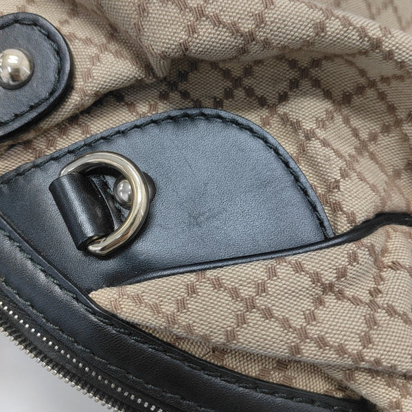 Sukey Monogram Canvas Black