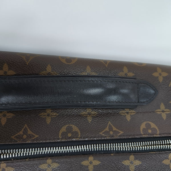 VINTAGE BEAUBOURG Monogram Coated Canvas Brown